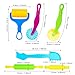 Wolwefa Clay Tools Clay and Dough Tools Set for Kid Craft Dough Accessories Kit with Roller Cutting SpatulaRolling Pin - Image 4