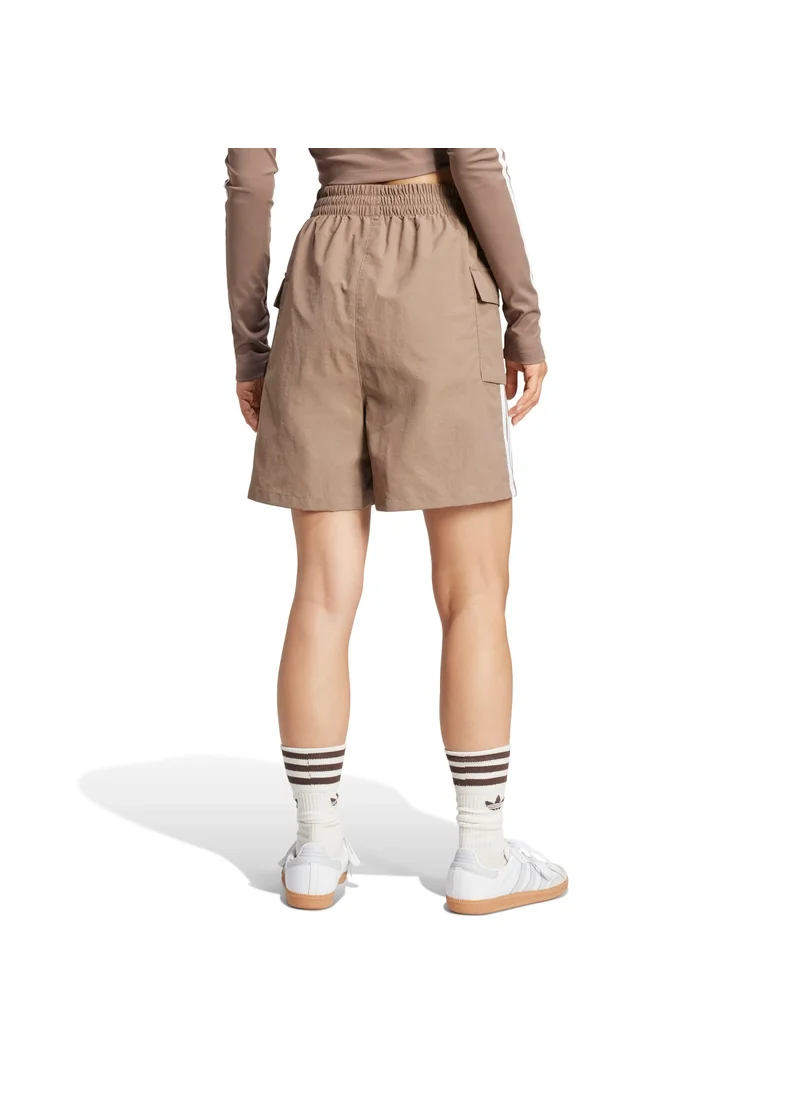 اديداس adidas 3S CARGO SHORTS Brown Originals Women SHORTS