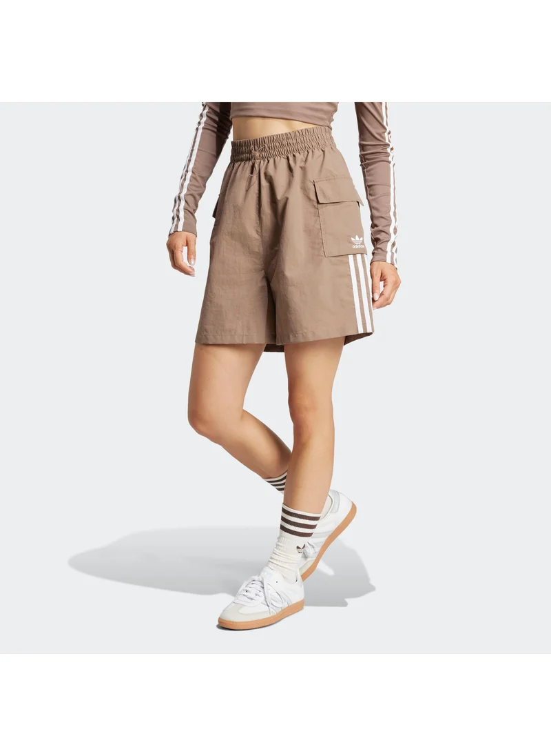 Adidas 3S CARGO SHORTS Brown Originals Women SHORTS