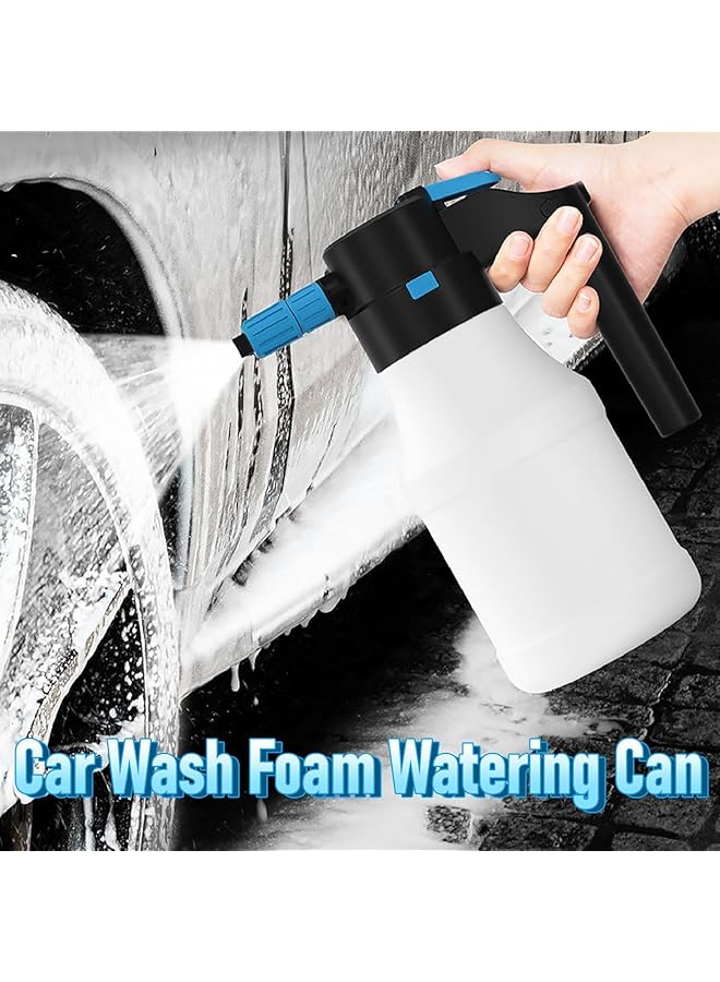 X Spring Electric Pressurized Foam Sprayer, Adjustable Foam Output, Cordless Car Wash Sprayer, 1.8L Usb Rechargeable Foam Cannon, Ideal For Car Detailing And Garden Watering - Image 4
