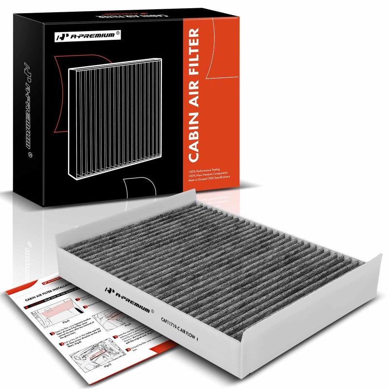 A-Premium APremium Cabin Air Filter with Activated Carbon Compatible with MercedesBenz C300 C350e C400 C43 AMG C450 AMG E300 E350 E53 AMG GLE350 GL450 GLC300 GLS63 AMG CLS53 AMG G550 AMG GT 63