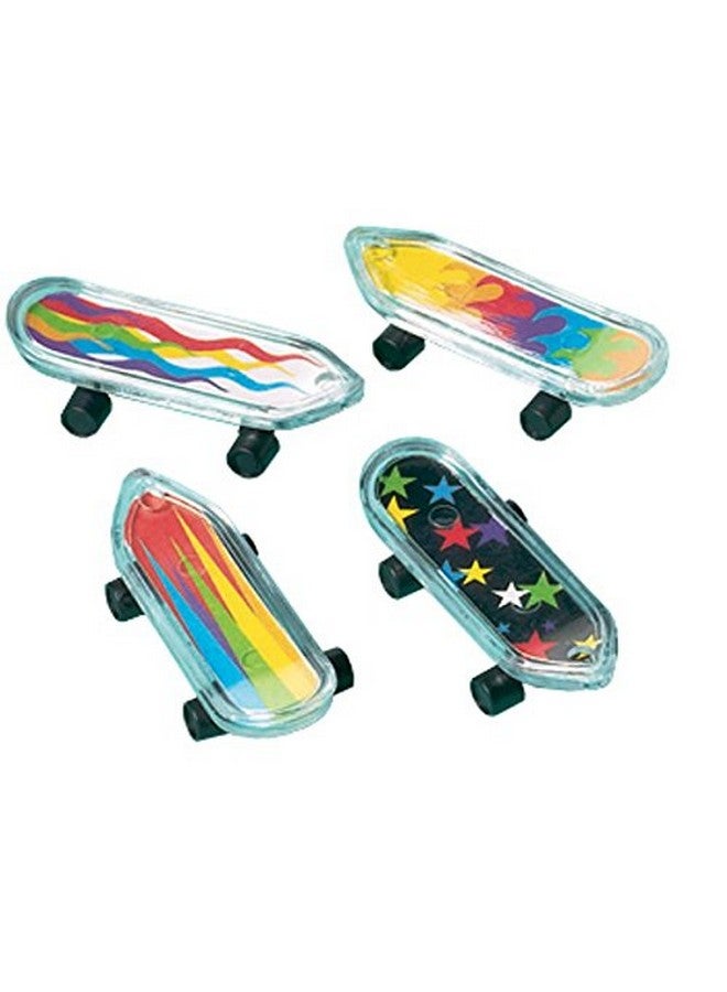 Amscan مجموعة من 12 لوح تزلج أصابع 1 7/8" × 1/2" × 1/2" متعدد الألوان - Image 4