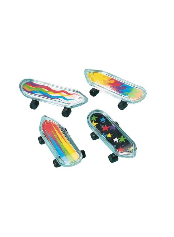 Amscan مجموعة من 12 لوح تزلج أصابع 1 7/8" × 1/2" × 1/2" متعدد الألوان - Image 2