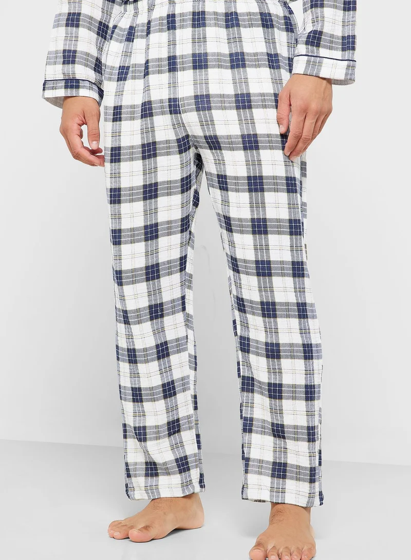 Robert Wood Check Pyjama Set
