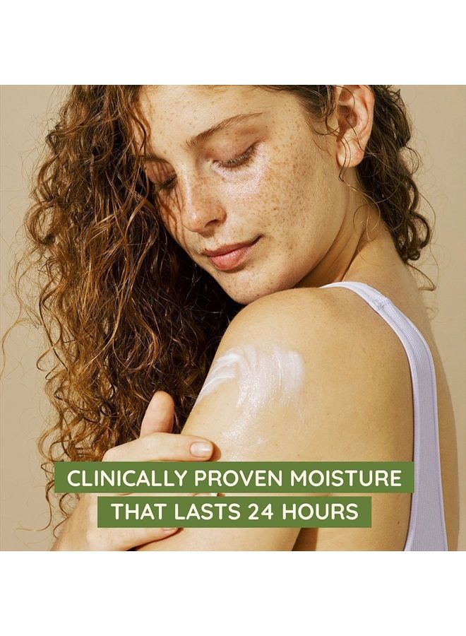 Daily Moisturizing Body Lotion with Soothing Prebiotic Oat, Gentle Lotion Nourishes Dry Skin With Moisture, Paraben-, Dye- & Fragrance-Free, Non-Greasy & Non-Comedogenic, 18 fl. oz