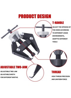 SYOSI Wiper Arm Puller and Battery Terminal Removal Tools, Windshield Wiper Arm Removal Tool, Heavy-Duty Arm Bearing Remover Puller Repair Tool  - Image 4