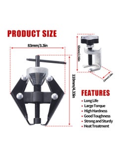 SYOSI Wiper Arm Puller and Battery Terminal Removal Tools, Windshield Wiper Arm Removal Tool, Heavy-Duty Arm Bearing Remover Puller Repair Tool  - Image 3
