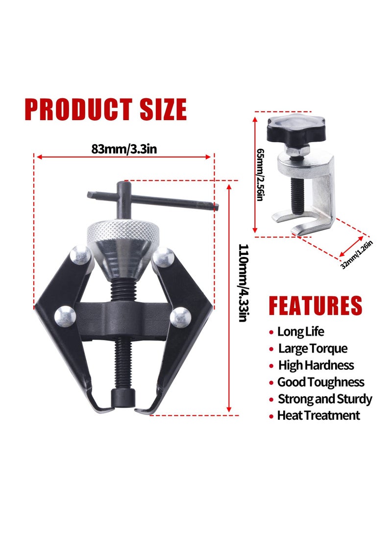 SYOSI Wiper Arm Puller and Battery Terminal Removal Tools, Windshield Wiper Arm Removal Tool, Heavy-Duty Arm Bearing Remover Puller Repair Tool - Image 3