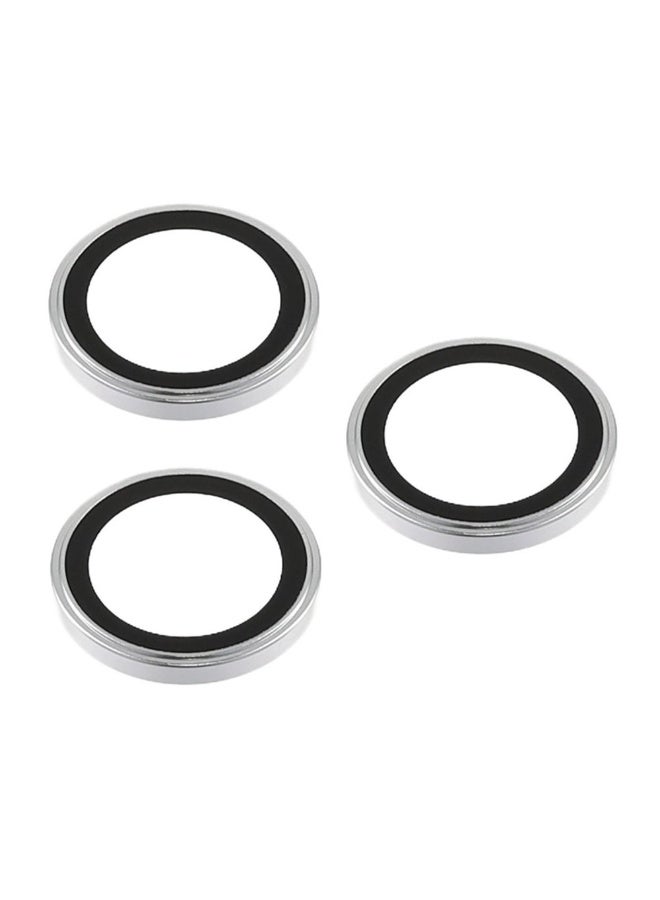 X-LEVEL AR-Spotlight Series For  iPhone 17 Pro Max / 17 Pro Tempered Glass Lens Protector Camera Lens Film - Silver - Image 3