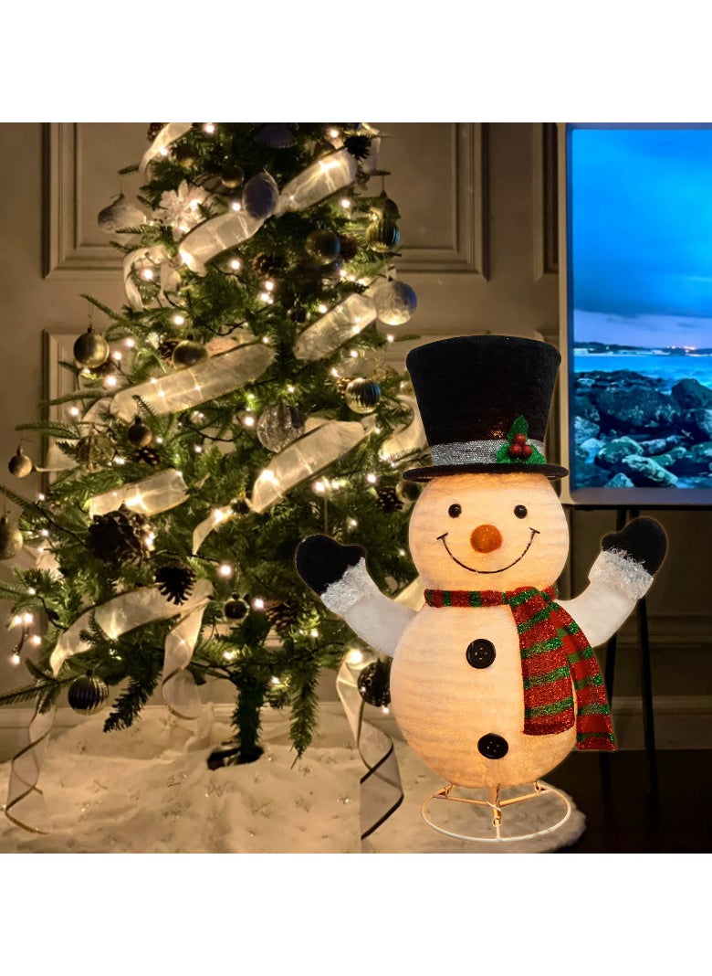 Lighted Snowman Outdoor Christmas Decorations - 28 inch light up Snowman with LED Lights, Pre-lit Snowman with Top Hat Holiday Ornaments Yard Decor for Home, Lawn and Front Yard - pzsku/Z0567E171C42E2CC16D67Z/45/_/1732073668/9e2d6ef0-0a4c-40c4-8a8d-45e553a26f2a