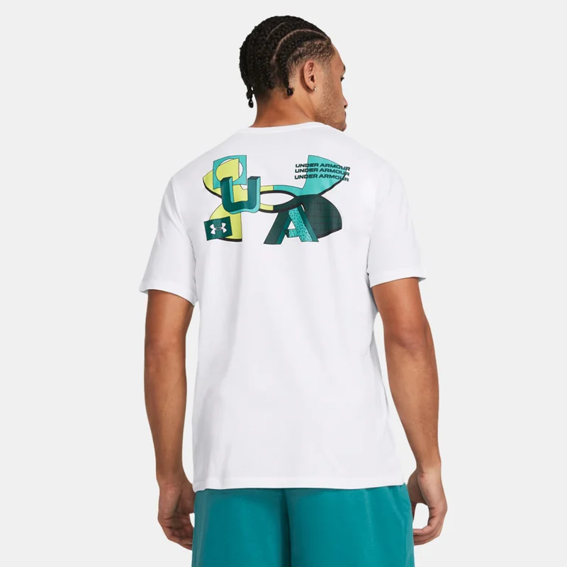 UNDER ARMOUR Men's Colourblock Logo T-Shirt