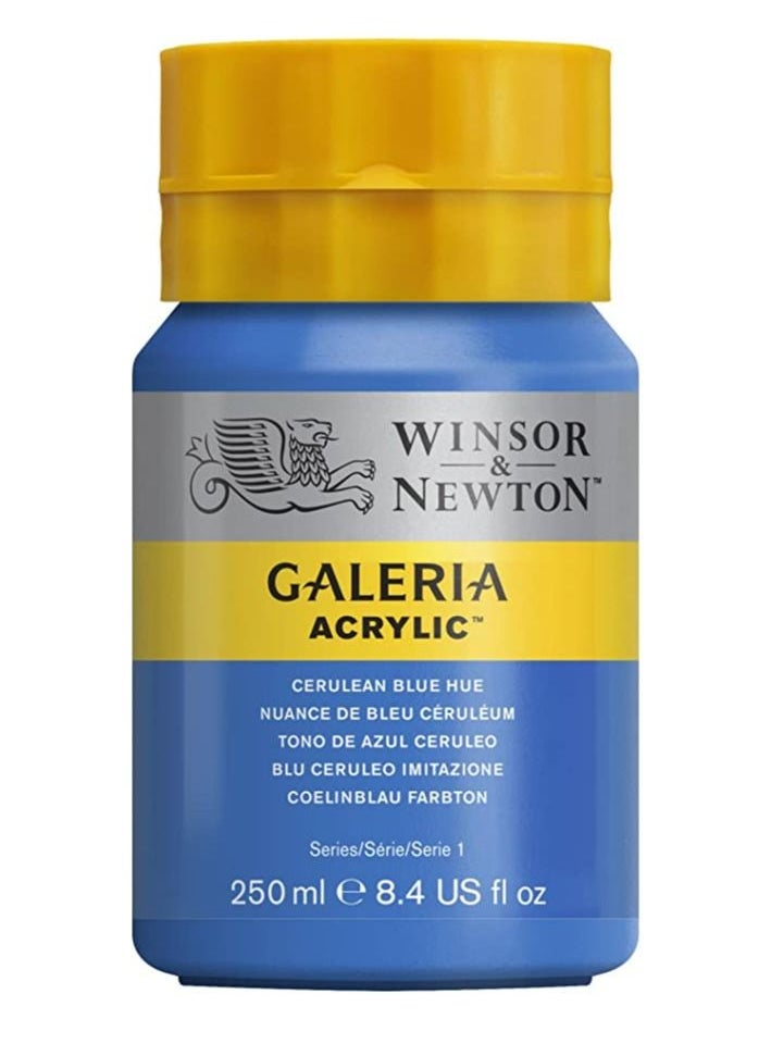 WINSOR & NEWTON Winsor And Newton Galeria Acrylic Cerulean Blue Hue 250 ml  - Image 1