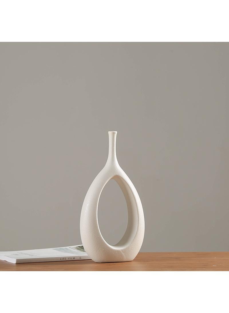 Y&D 2 Piece Set Modern Minimalist Living Room Creative Dining Table Coffee Table Home Decoration  Ceramic Vase - Image 2