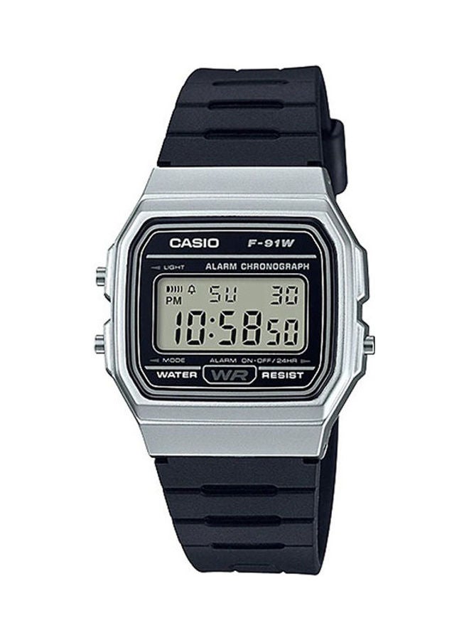 Unisex Resin Digital watch F 91WM 7ADR