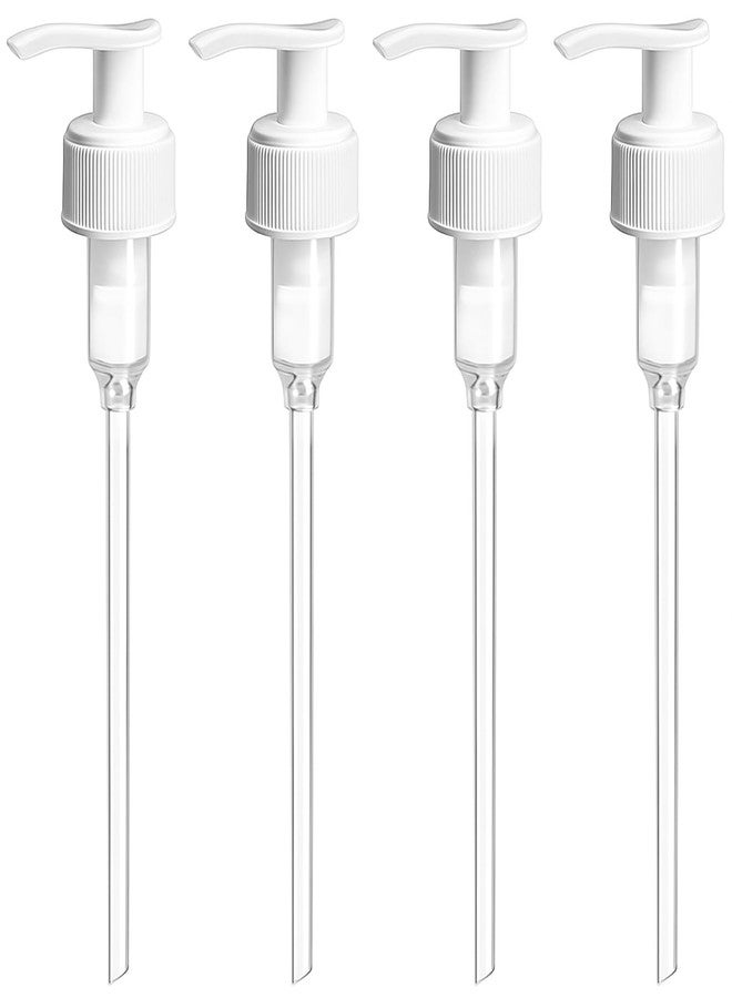 BAR5F Soap and Lotion Pump, Fits Most 32oz Castile Soap Bottles, 28/410 Neck, 2cc Dispensed Per Pump BPA-Free (4 Pack) - Image 1