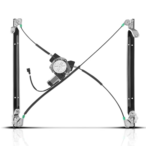 A-Premium منظم نافذة كهربائية A-Premium مع محرك متوافق مع دودج كارافان غراند كارافان فويجر تاون آند كانتري فان 2001-2003 الجهة الأمامية اليسرى جانب السائق - Image 1