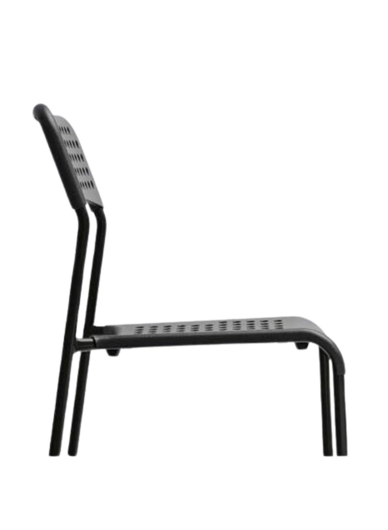 A Set of Dining Chairs with a Modern Design for Home and Office Consisting of 4 Seats Black Color - Image 5