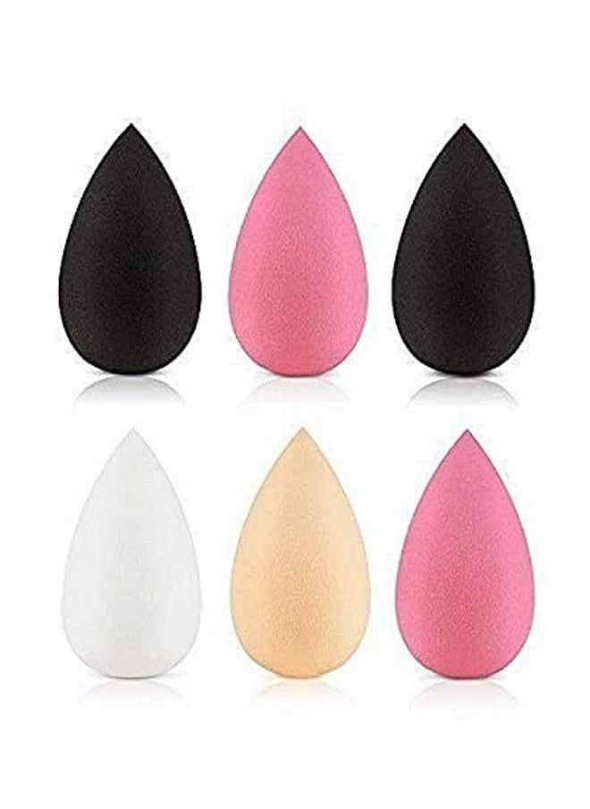 Tiny Deal - _Make Up Sponge Beauty Blender Puff (Colour May Vary) Set Of 6 - Image 1