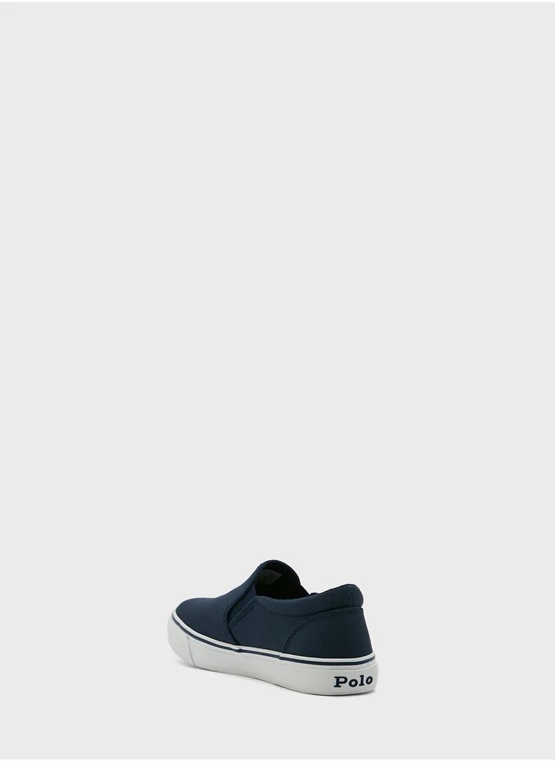 POLO RALPH LAUREN Youth Keaton Slip On Bear Sneakers