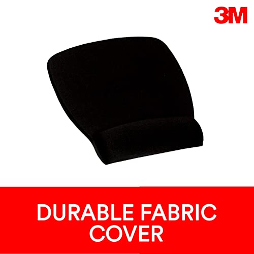 3M MW209MB Mouse Pad with Wrist Rest (Black) - Image 3