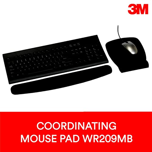 3M MW209MB Mouse Pad with Wrist Rest (Black) - Image 4