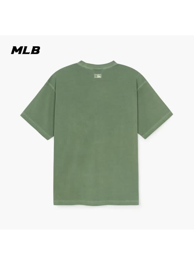 Mlb Short Sleeve Uni Couple T-shirt Casual Sports Tee Zhang Linghe Star Same Style 3atsv0753-43kap-xl - Image 3