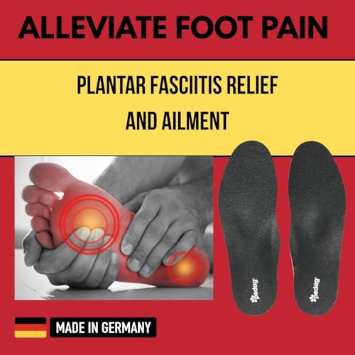 Pedag Plantar Fasciitis German Made Arch Support Orthotic Insoles Inserts for Men and Women Heat Moldable Shoe Inserts Medium and High Arch Foot Pain Relief Anti Odor Men 11 EU 44 - Image 5