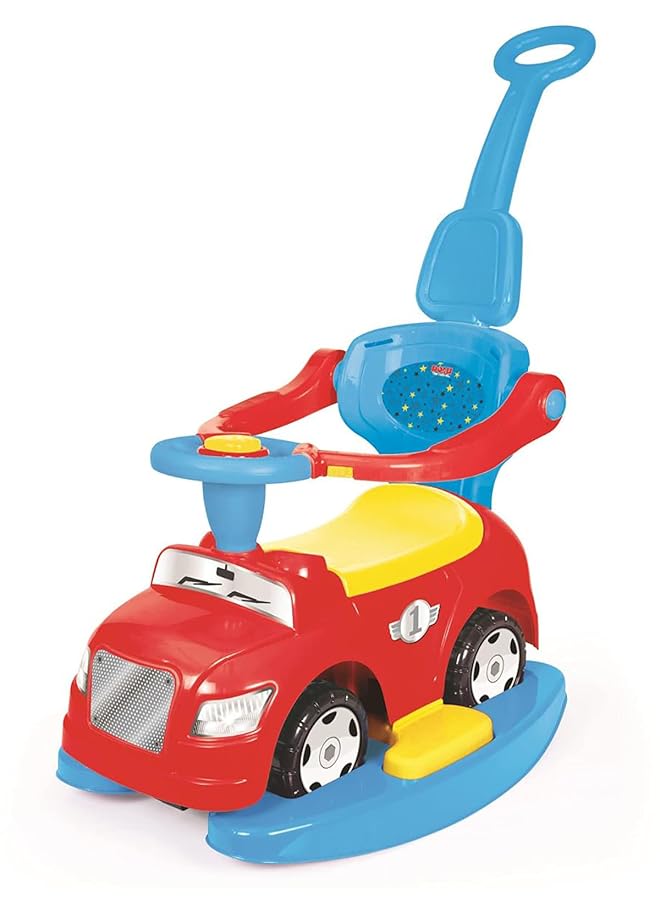 Dolu Walk & Drive Ride On With Horn (85 X 45 X 86 Cm) Car With Handle For Ages 1+ Years Old - Image 1