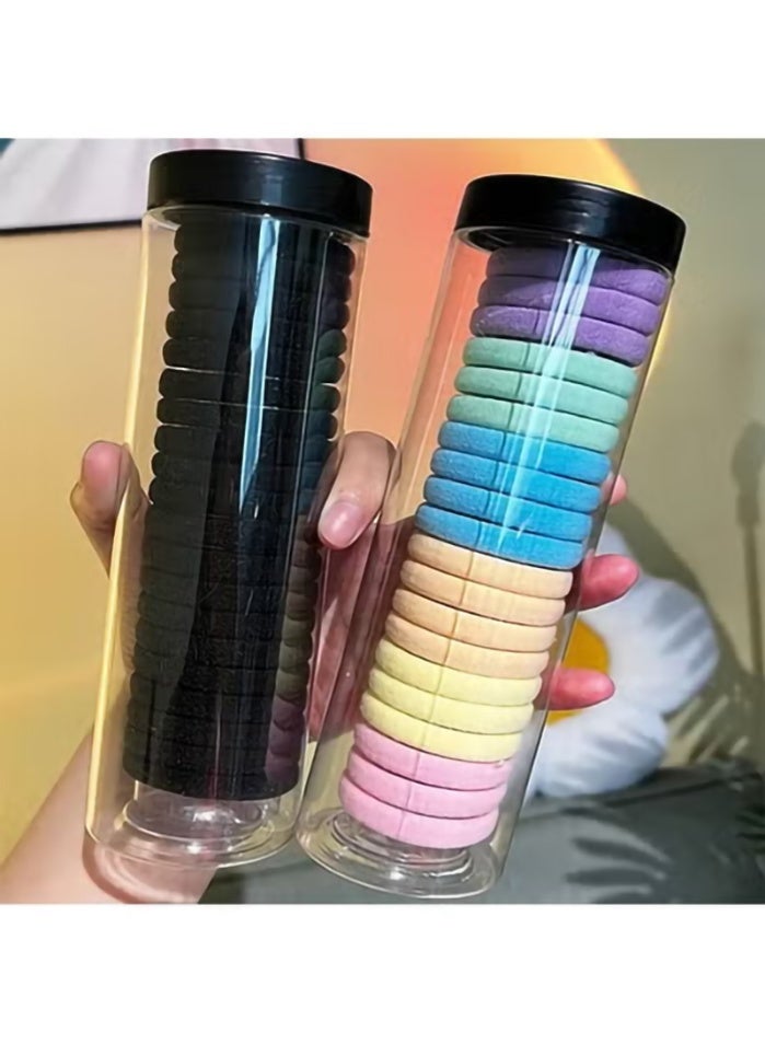 Haidue 20 Pcs Hair Ropes with Plastic Jars - Image 4