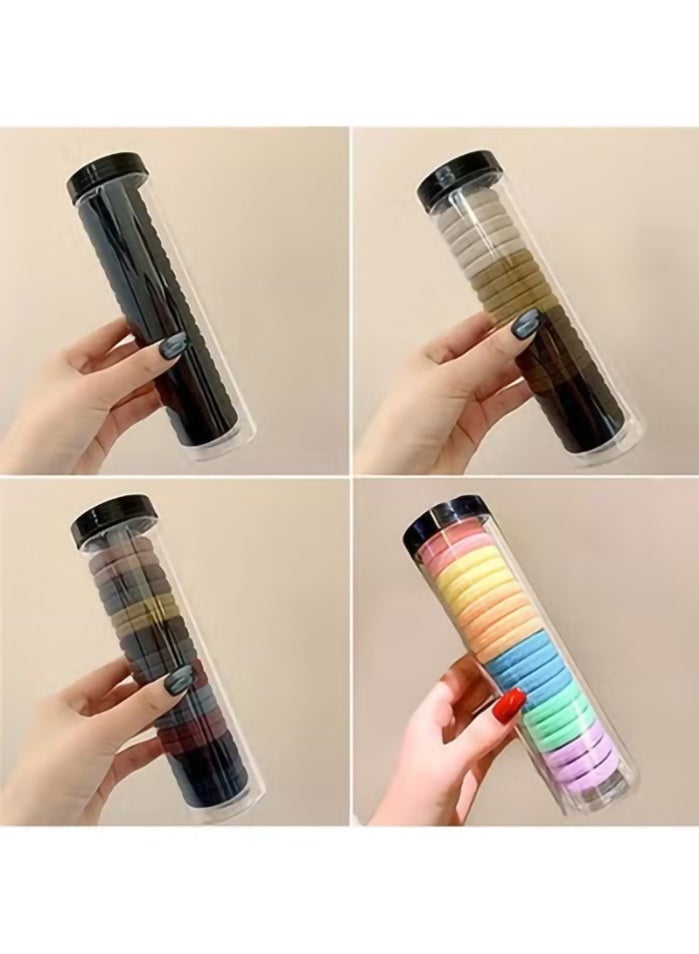 Haidue 20 Pcs Hair Ropes with Plastic Jars - Image 2