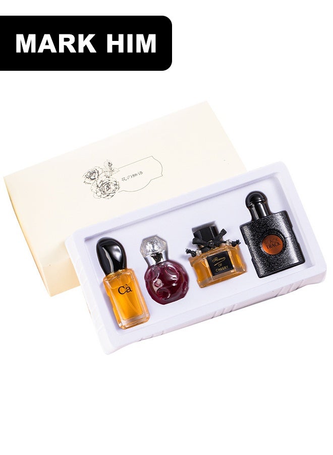 MARK HIM 4-Piece Women Eau de Toilette Gift Set, Perfect Present for Birthday Holiday Anniversary, Assorted Long-Lasting Fragrance Mini Perfume Collection Kit - Image 1