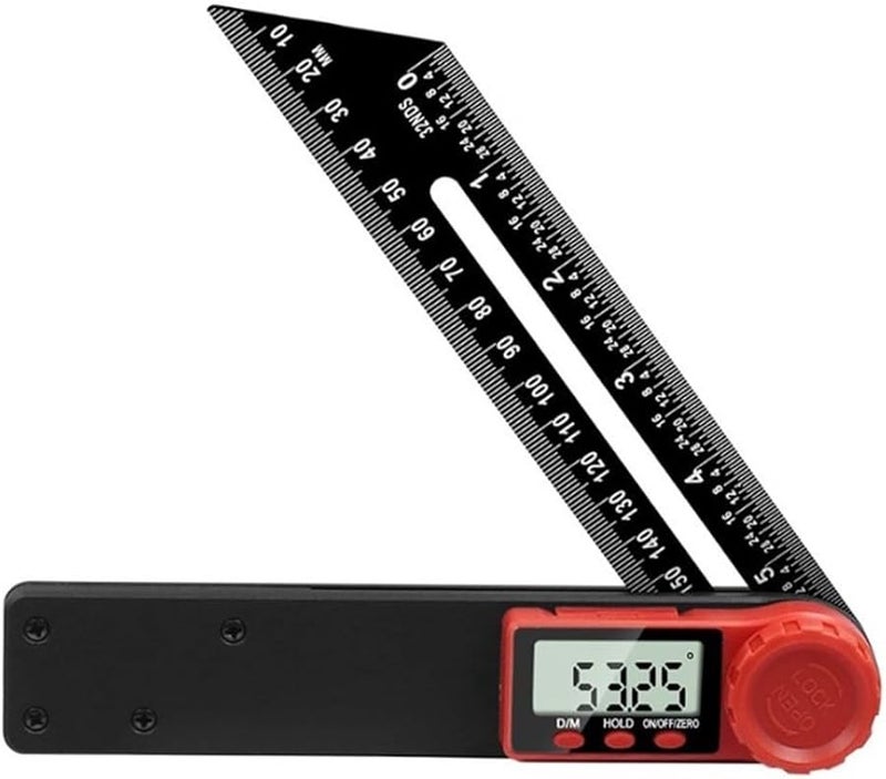 Digital Angle Finder 180mm Electronic Level 360 Degrees LCD Sliding T Bevel Gauge for Woodworking Furniture DIY - Image 3
