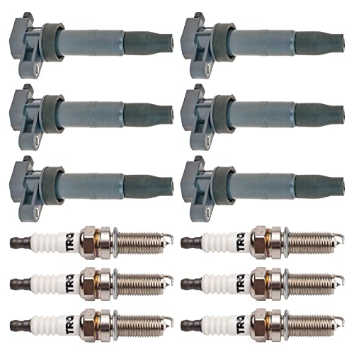 TRQ Ignition Kit Ignition Coil Spark Plugs Compatible with 10-19 Hyundai 11-17 Kia - Image 2