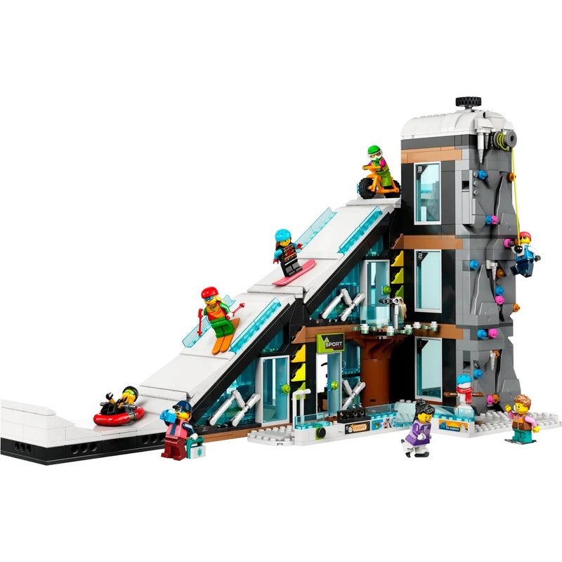 LEGO - City Ski and Climbing Center 1045 Pieces - 60366 - Image 2