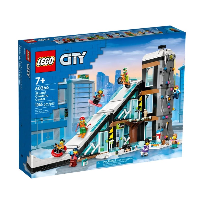 LEGO - City Ski and Climbing Center 1045 Pieces - 60366 - Image 1