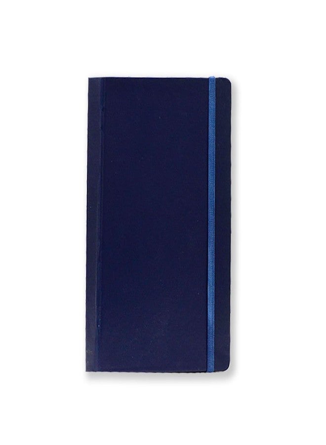 COI Blue Hardbound A5 Diary - 240-Page Lined Journal | Premium 80 GSM Paper | Elastic Band & Expandable Back Pocket | 8.5″×5.5″ Notebook for Notes & Planning - Image 1