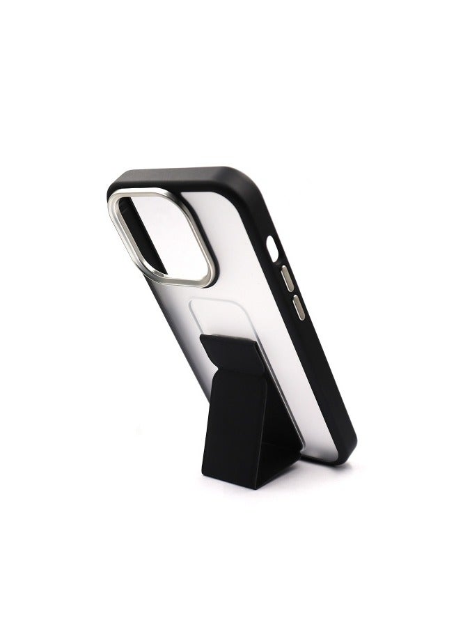 New iPhone 15 Pro Case with Magnetic Kickstand, Black - Image 2