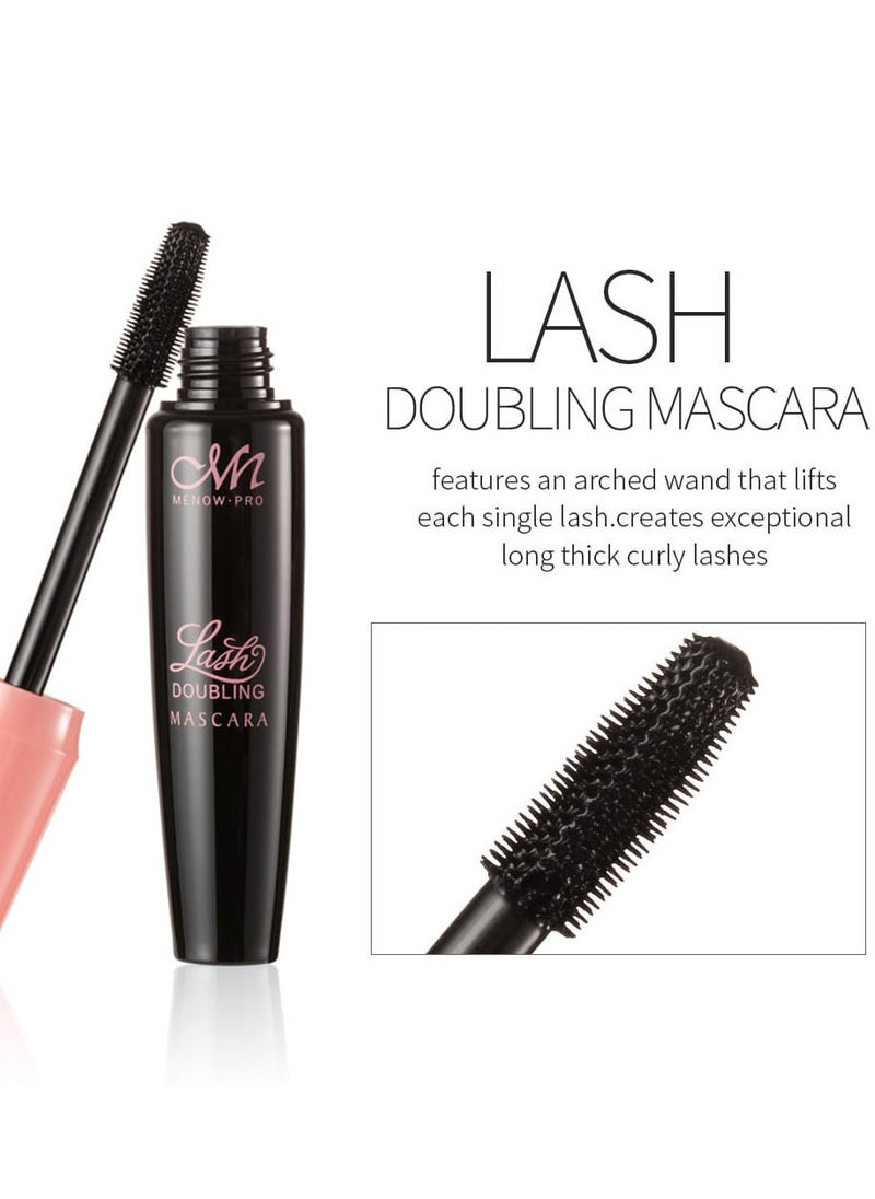 Menow 3D Effect Lash Doubling Mascara 400% Volume Length  - Image 3
