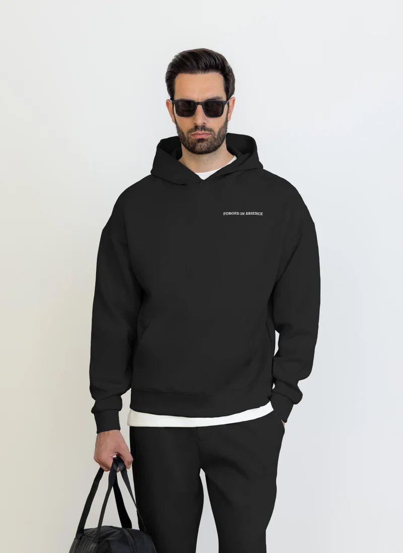 SHAPES MIDWEIGHT BOXY FIT PRINTED HOODIE