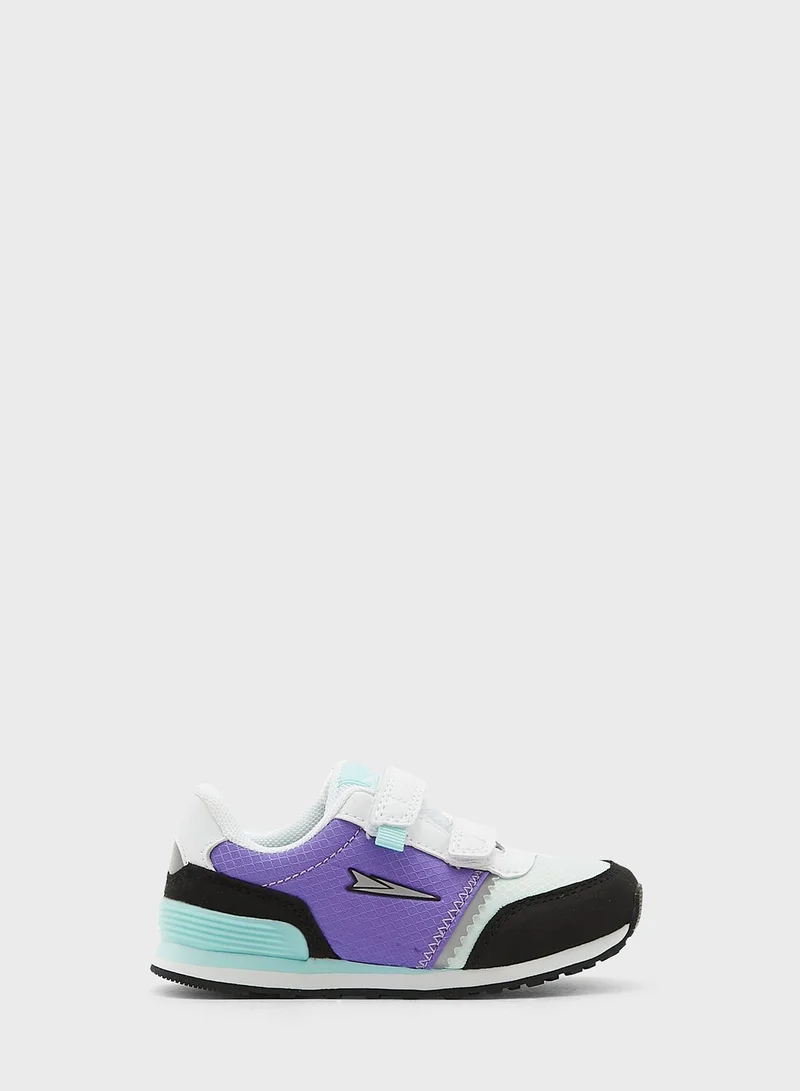 CCC Kids Double Strap Velcro Sneakers
