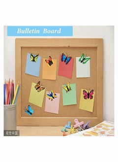 Y&D Thumb Tacks, 50 Pcs Butterfly ThumbNails Decorative Push Pins Colorful Cute Pushpins for Photo Wall Whiteboard Corkboard Maps or Bulletin Board Office Supplies  - Image 4