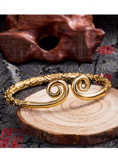 Hanghaijia Unisex Vintage Monkey King Wukong Buddhist Tightening Spell true love forever Bracelet  - Image 2