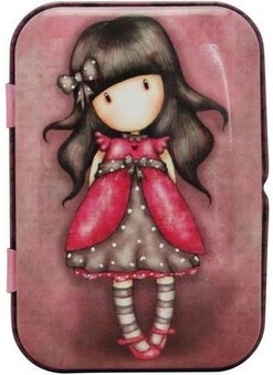 Santoro Gorjuss Tin Can Pink  - Image 1