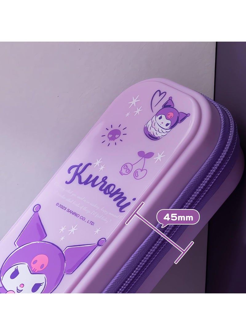 AUTOYSUR Pencil Case Organizer, Marker Pencil Pen Organizer Case, Art Supply Pencil Case, Travel Case Organizer, School Supplies for Middle High College Student Office (PP-Kuromi) - Image 4