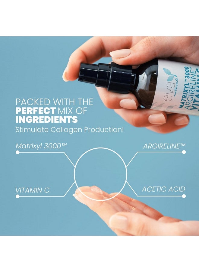 إيفا ناتشورالز مصل ماتريكسيل 3000 - مصل ببتيد فائق للوجه، مصل أرجيرلاين، شد الوجه بالكولاجين، مصل مضاد للشيخوخة، مصل ممتلئ لتوهج متجدد وشبابي - Image 4