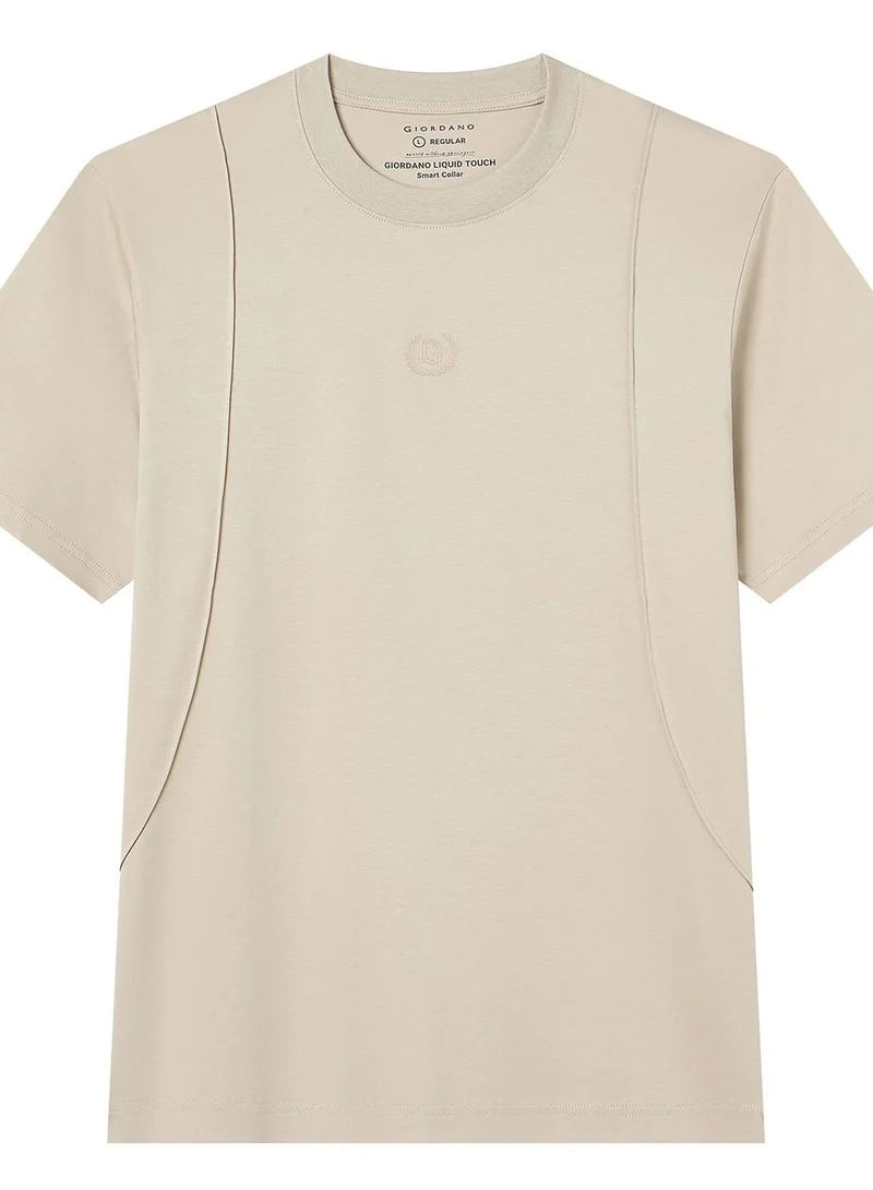 جيوردانو Men Regular Interlock Liquid Touch Tee