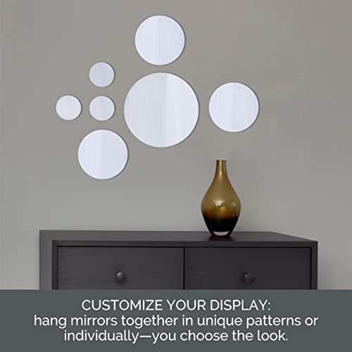 Elements مرآة حائط دائرية من إليمنتس، مجموعة من 7، أحجام متنوعة - 5046370 - Image 4