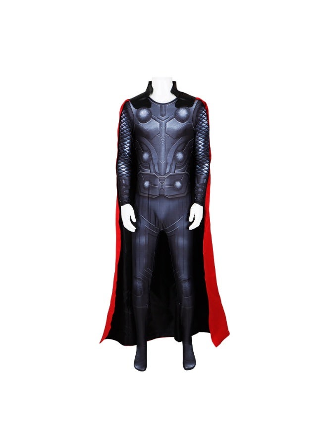 NIBEMINENT Avengers Thor one-piece tight-fitting stage costume Halloween costume - Image 1