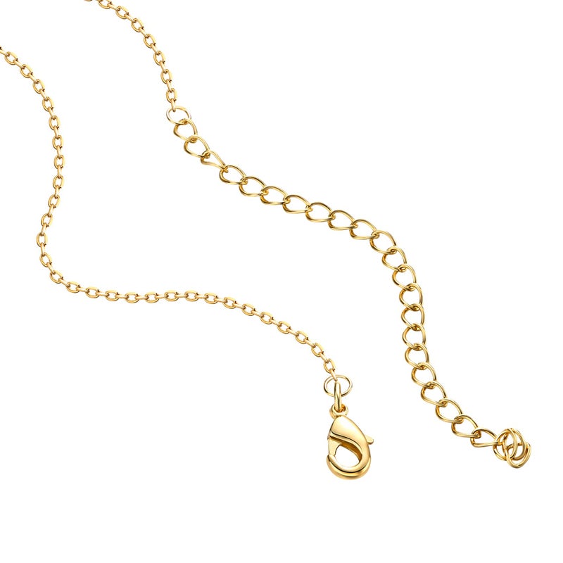 PAVOI Womens 14K Gold Plated â€šÃ„Ã¬ Yellow Gold Necklace with 925 Sterling Silver Chain - Image 3