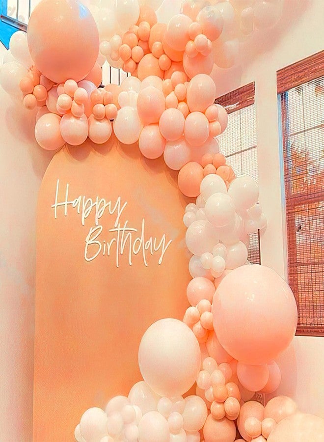 PartyWoo Peach Balloons, 50 pcs 12 Inch Peachy Pink Balloons, Peach Color Balloons for Balloon Garland or Balloon Arch as Party Decorations, Birthday Decorations, Baby Shower Decorations, Peach-Y21 - Image 5